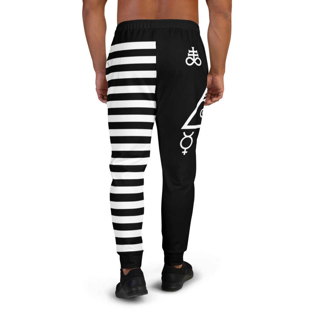 Illuminati Striped - Men's Joggers