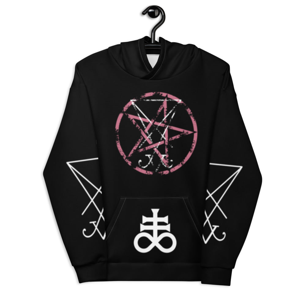 Lucifers Sigil - Full Print Unisex Hoodie