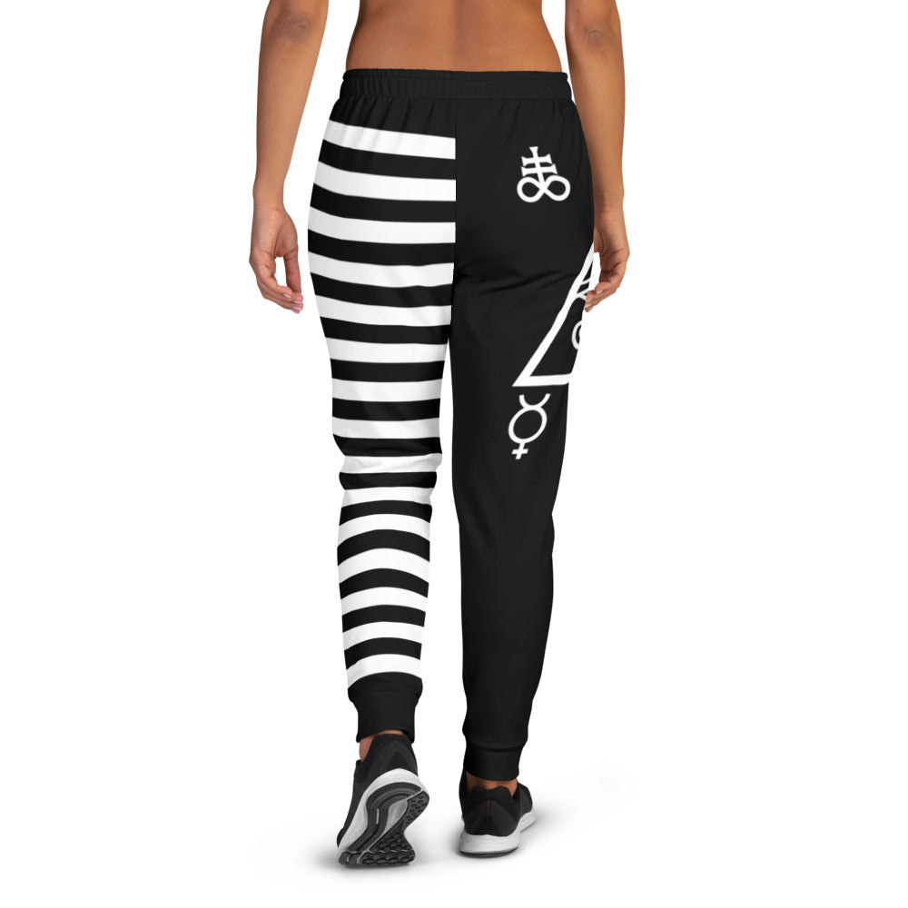 Illuminati Striped - Women's Joggers