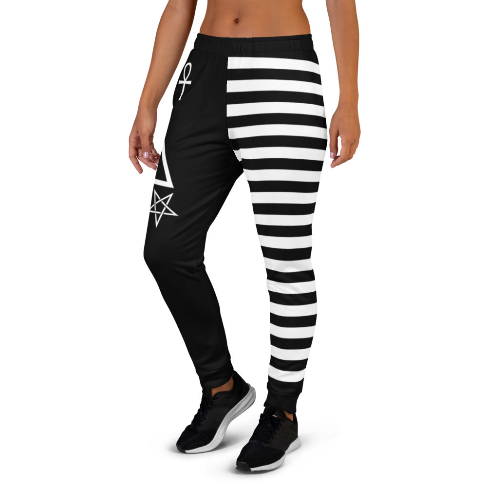 Illuminati Striped - Women's Joggers