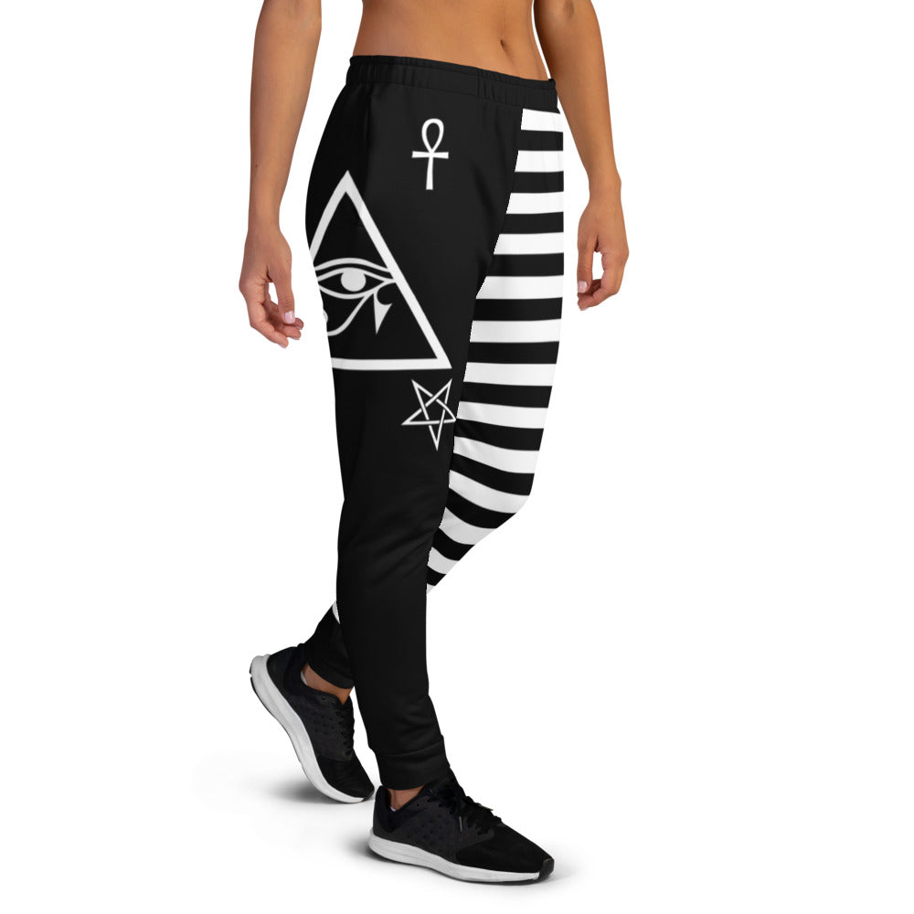 Illuminati Striped - Women's Joggers