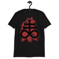 Leviathan Cross Red Splash - Short-Sleeve Unisex T-Shirt