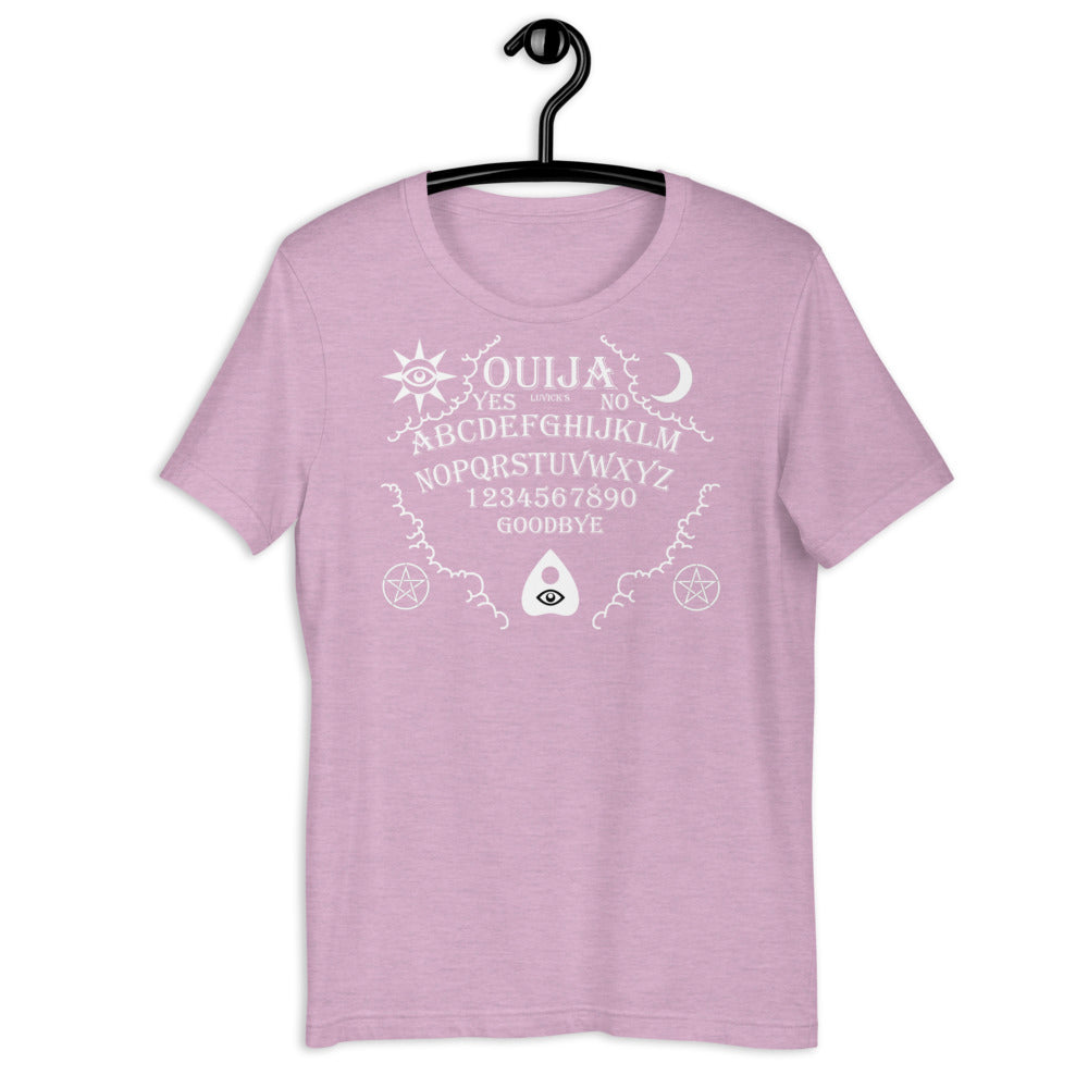 Ouija Board White - Short-Sleeve Unisex T-Shirt
