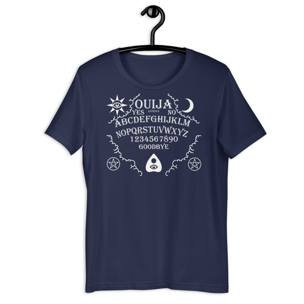 Ouija Board White - Short-Sleeve Unisex T-Shirt